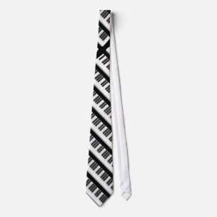 Piano keyboard tie