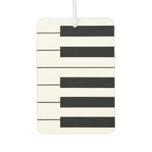 Piano Keyboard vertical.png Car Air Freshener