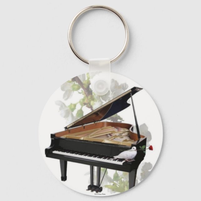 Piano Keychain (Front)
