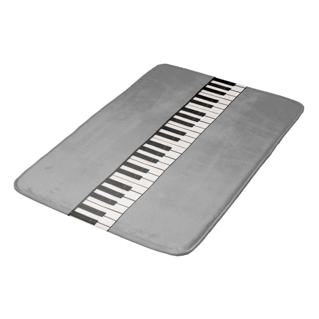 Piano Keys Bath Mat (Angled)