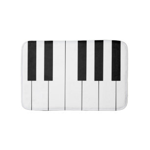 Piano Keys Bath Mat