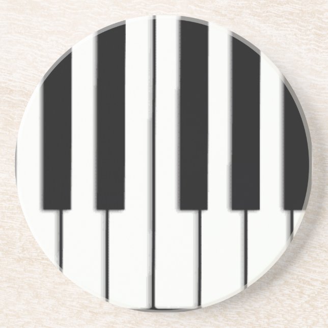 Piano Keys Coaster (Front)