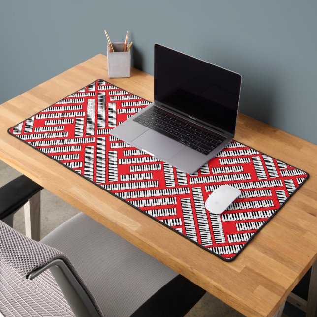 Piano Keys Desk Mat (Office 2)