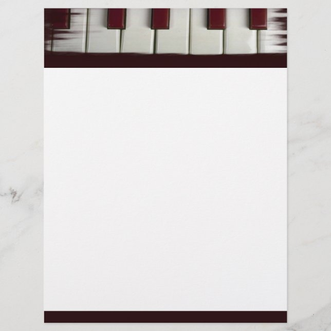 Piano Keys Flyer (Front)