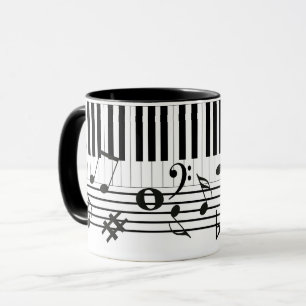 Piano Keys Instruments Mug