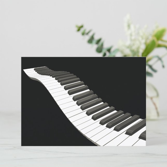 Piano Keys Invitations (Creator Uploaded)