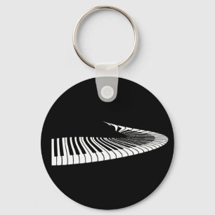 Piano Keys Key Ring