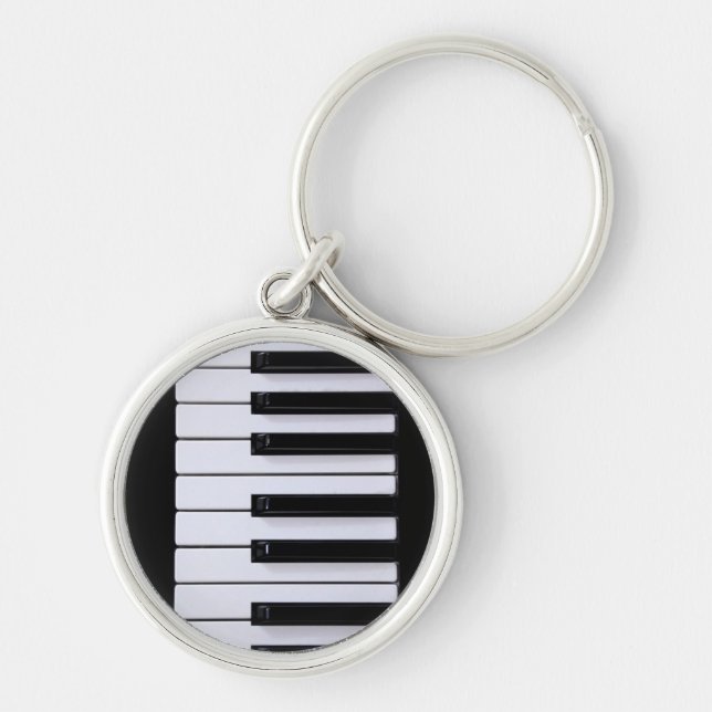 Piano Keys Key Ring (Front)