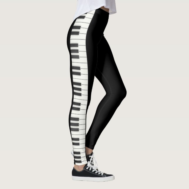 Piano Keys Leggings (Right)