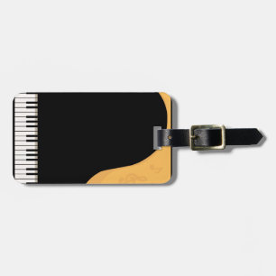 Piano Keys Luggage Tag