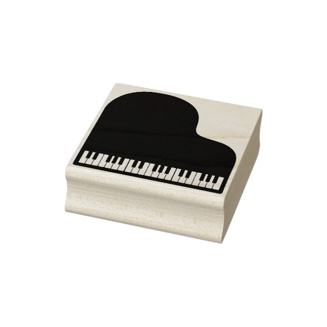 Piano Keys Music Instrument  Rubber Stamp (Stamp)