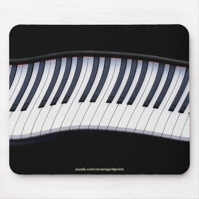 PIANO KEYS MUSIC LOVER Mousepad (Front)