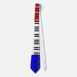 Piano Keys Necktie