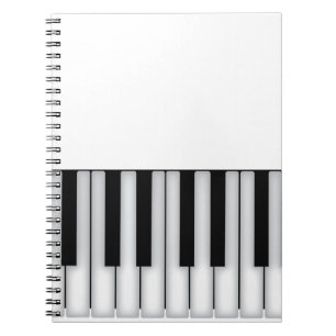 Piano Keys Notebook