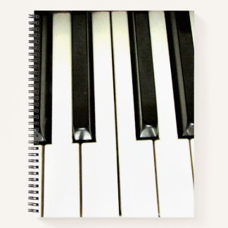 Piano Keys Notebook