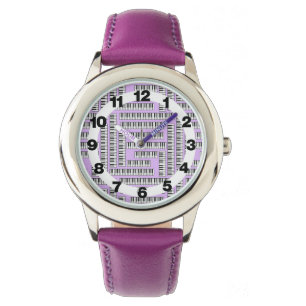 Piano Keys Pattern Watch
