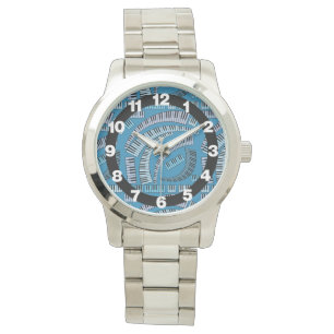 Piano Keys Pattern Watch