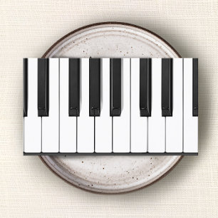 Piano Keys Piano Teacher Business Card