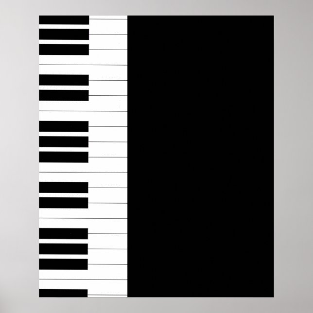 Piano Keys Poster (Front)