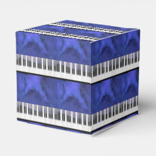 Piano Keys Sheet Music Modern Twist Favour Box