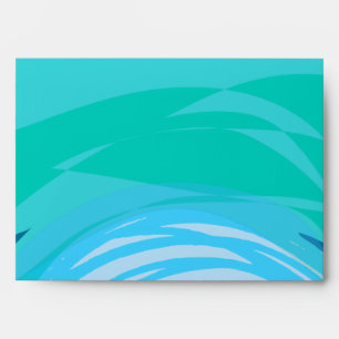 PIANO KEYS & STARS Bar Bat Mitzvah Custom Envelope
