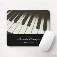 Piano Keys - Stylish Black & White Photograph