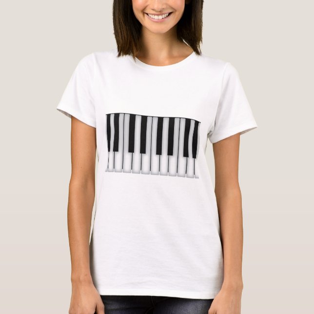 Piano Keys T-Shirt (Front)