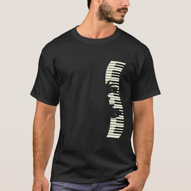 PIANO KEYS T-Shirt (Front)