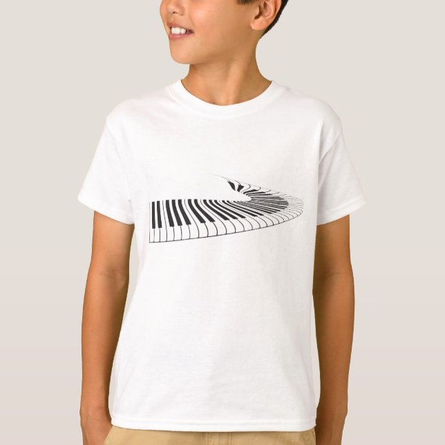 Piano Keys T-Shirt (Front)