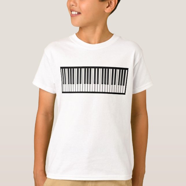 Piano Keys T-Shirt (Front)