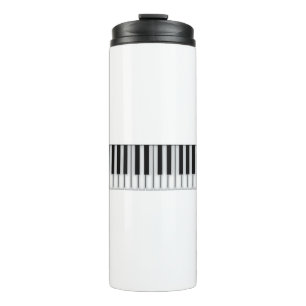 Piano Keys Thermal Tumbler