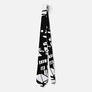PIANO KEYS TIE