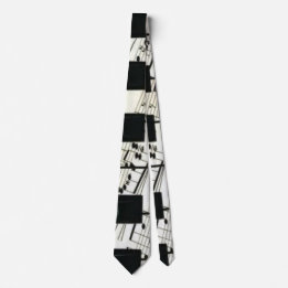 Piano keys  tie
