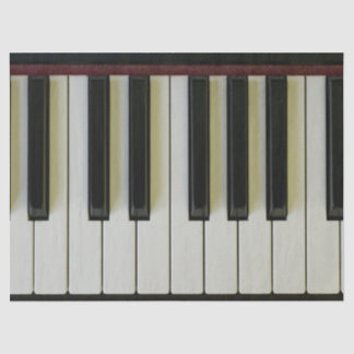 Piano Keys Tissue Paper