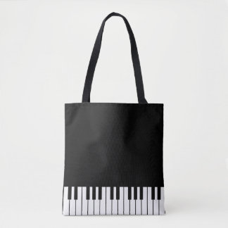 Piano Keys Tote Bag