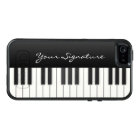 Piano Keys with Signature