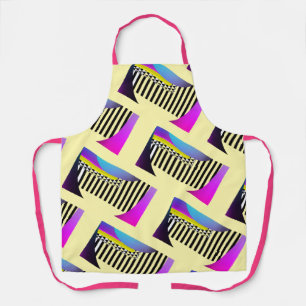 Piano Keys Yellow  Apron