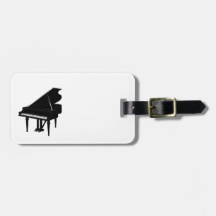 Piano Luggage Tag