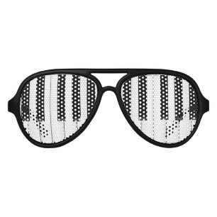 Piano Man Aviator Sunglasses