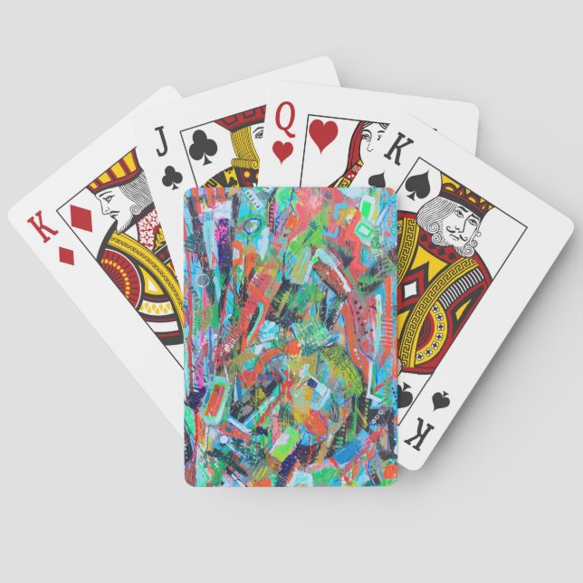 Piano Man Playing Cards (Back)