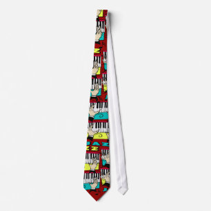"PIANO MAN" TIE