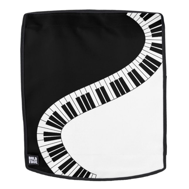 Piano Music Backpack (Removable Face)