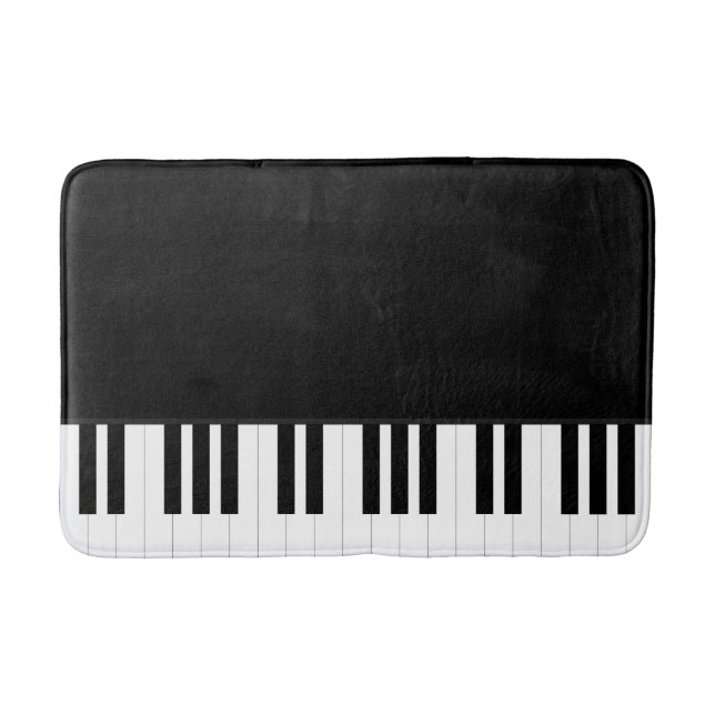 PIANO MUSIC BATH MAT (Front)