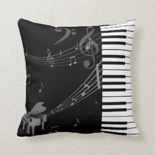Piano Music Cushion