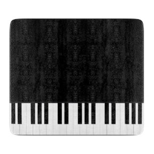 PIANO MUSIC CUTTING BOARD