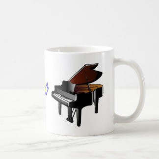piano music mug