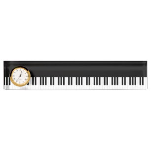 PIANO MUSIC NAMEPLATE