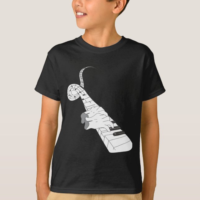 Piano Music T-Shirt (Front)