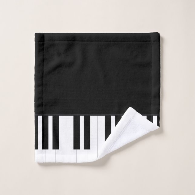 PIANO MUSIC WASH CLOTH (Wash Cloth)