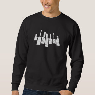 Piano Musical Instruments Pianist Music Sweatshirt